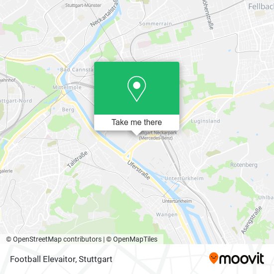 Football Elevaitor map