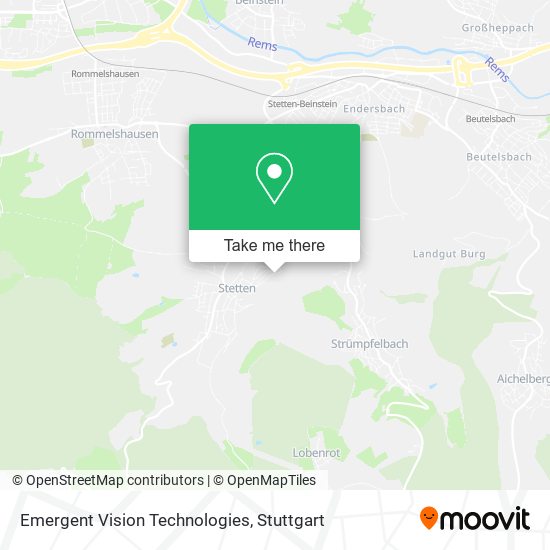 Emergent Vision Technologies map