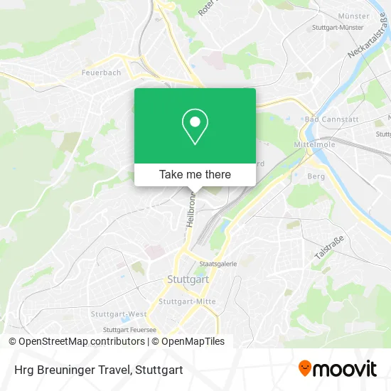 Карта Hrg Breuninger Travel