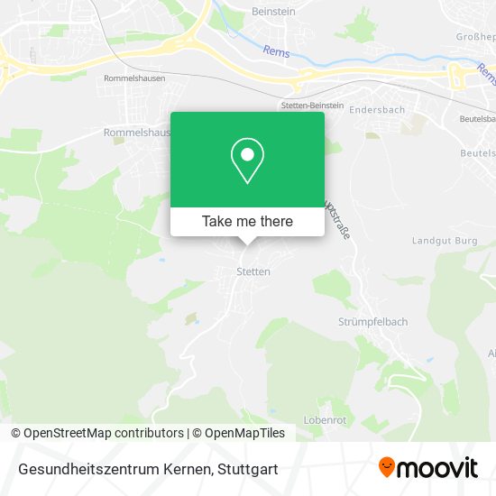 Gesundheitszentrum Kernen map