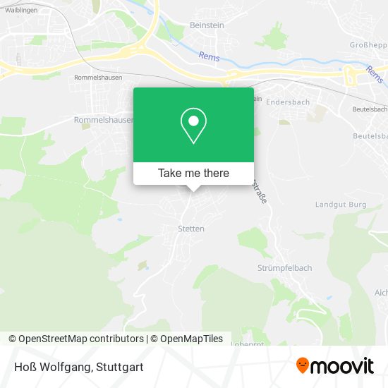 Hoß Wolfgang map