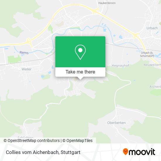 Collies vom Aichenbach map