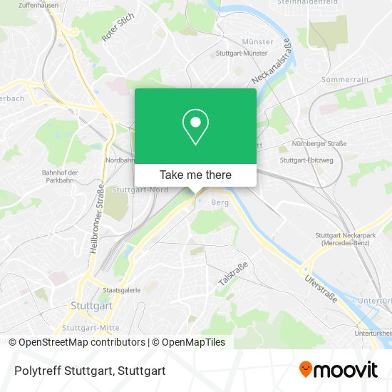 Polytreff Stuttgart map