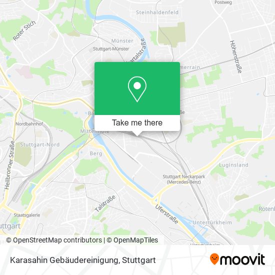 Karasahin Gebäudereinigung map