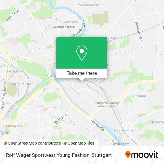 Rolf Wager Sportwear Young Fashion map