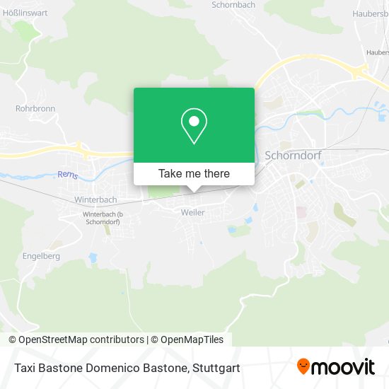 Taxi Bastone Domenico Bastone map