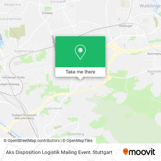 Карта Aks Disposition Logistik Mailing Event