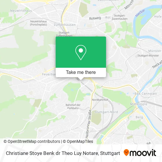 Карта Christiane Stoye Benk dr Theo Luy Notare