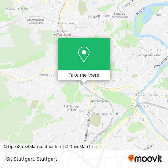 Sit Stuttgart map