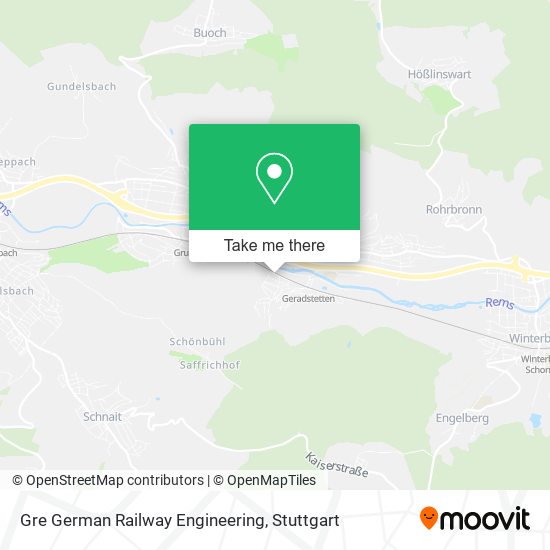 Gre German Railway Engineering map