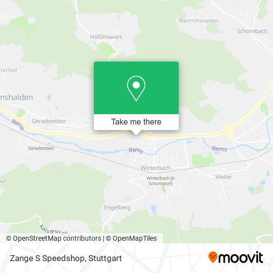Карта Zange S Speedshop