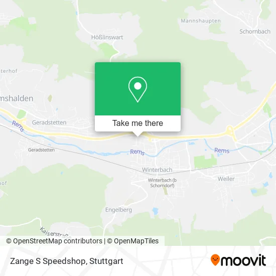 Карта Zange S Speedshop