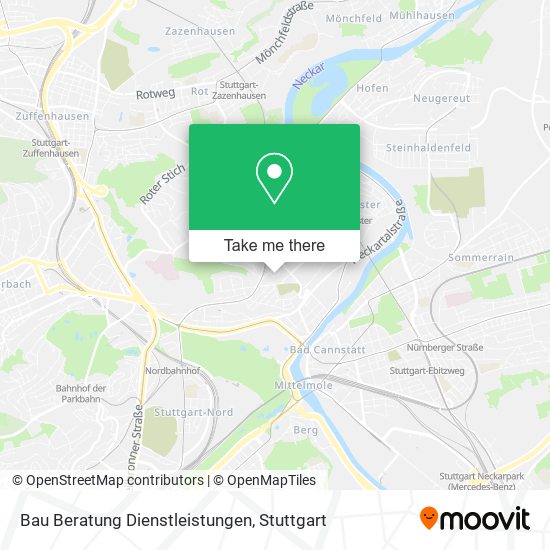 Bau Beratung Dienstleistungen map