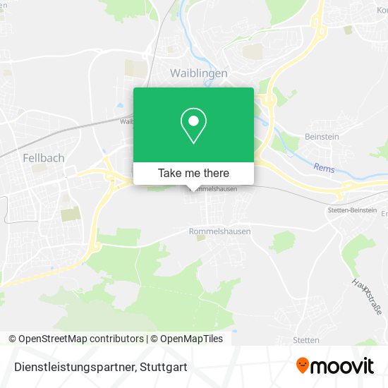 Dienstleistungspartner map