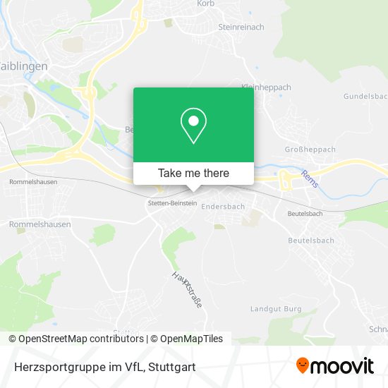 Herzsportgruppe im VfL map