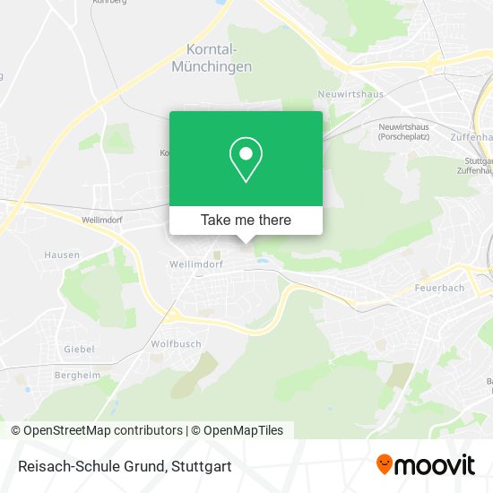 Reisach-Schule Grund map