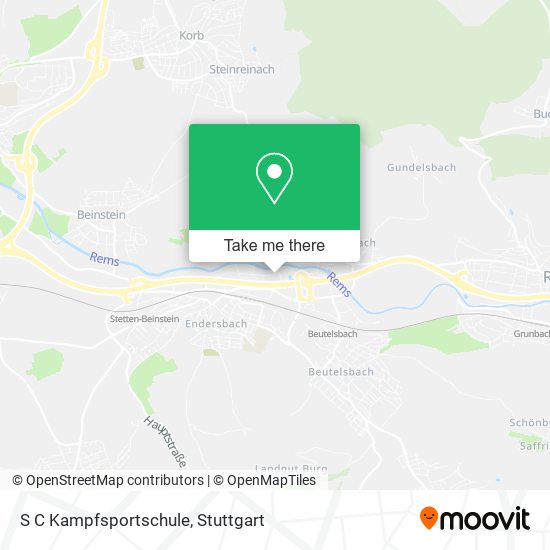 S C Kampfsportschule map