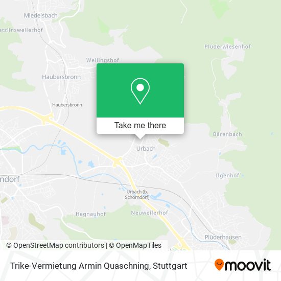 Trike-Vermietung Armin Quaschning map