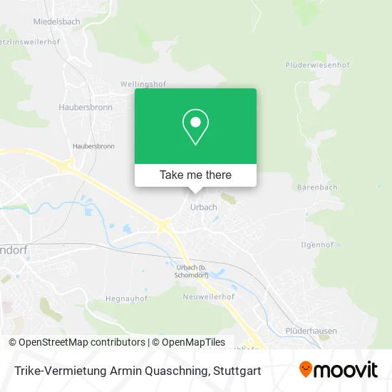 Карта Trike-Vermietung Armin Quaschning
