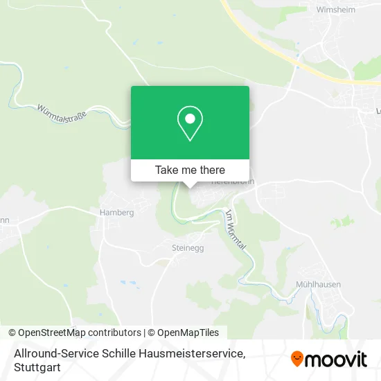 Карта Allround-Service Schille Hausmeisterservice