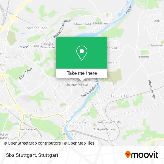 Карта Sba Stuttgart
