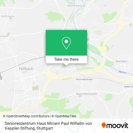 Seniorenzentrum Haus Miriam Paul Wilhelm von Keppler-Stiftung map