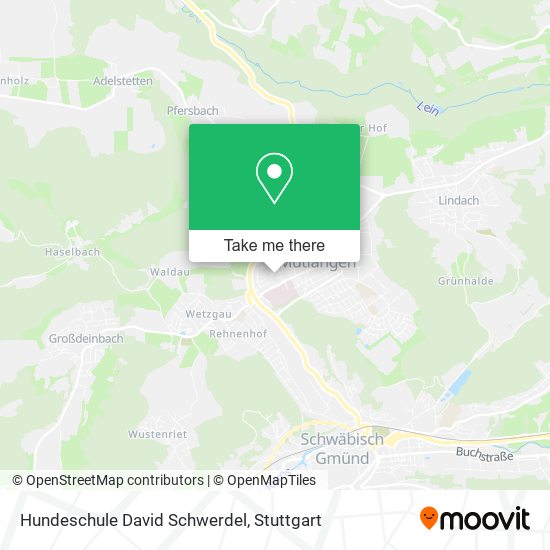 Hundeschule David Schwerdel map