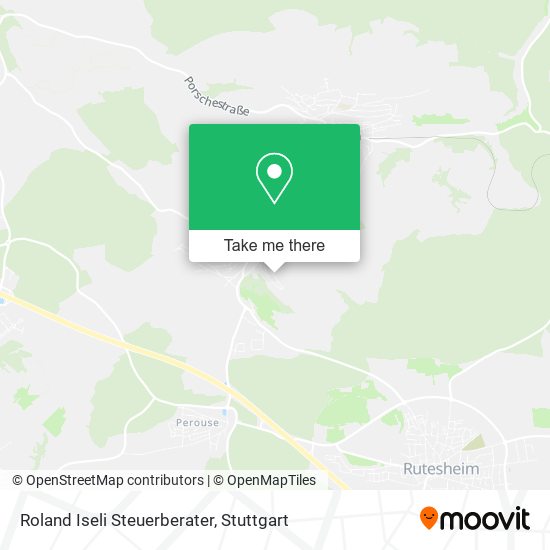 Roland Iseli Steuerberater map