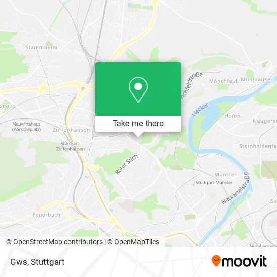 Карта Gws