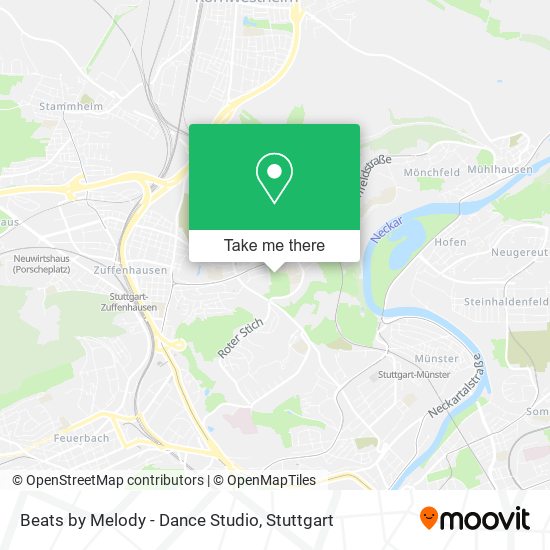 Beats by Melody - Dance Studio map