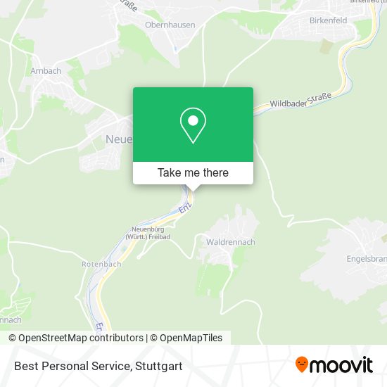 Карта Best Personal Service