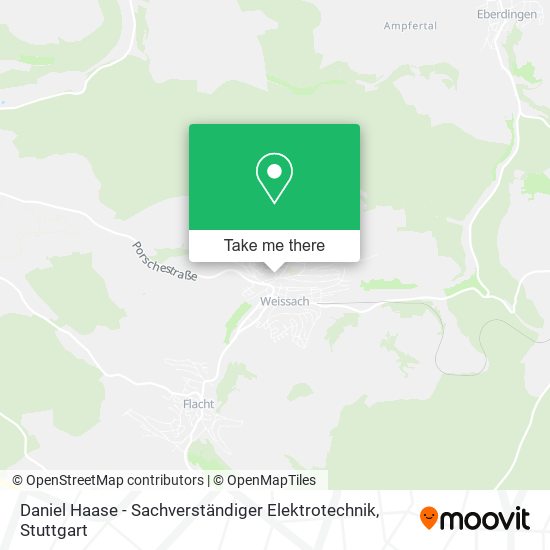Daniel Haase - Sachverständiger Elektrotechnik map