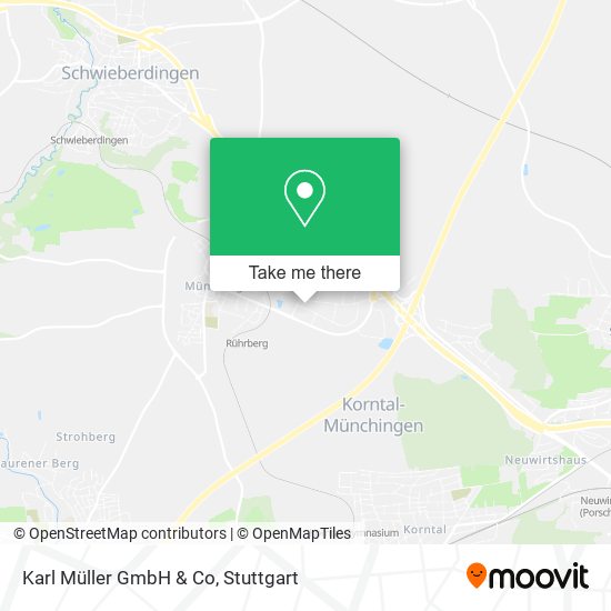 Карта Karl Müller GmbH & Co