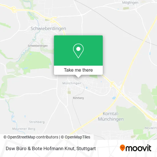 Карта Dsw Büro & Bote Hofmann Knut