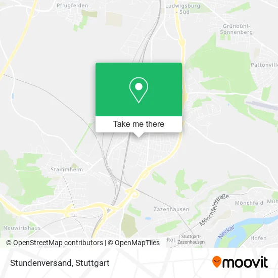 Карта Stundenversand