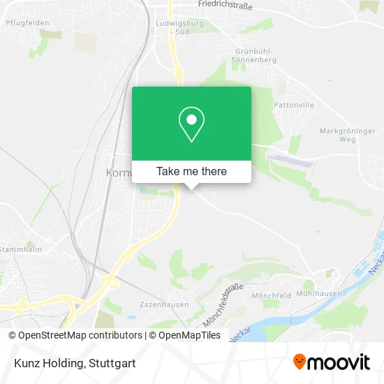 Карта Kunz Holding