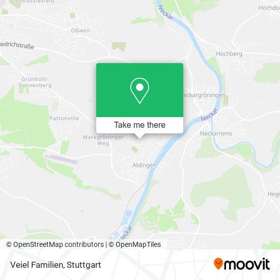 Veiel Familien map