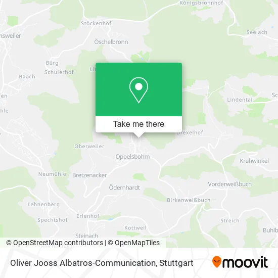 Карта Oliver Jooss Albatros-Communication
