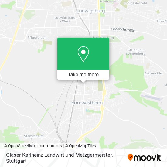 Карта Glaser Karlheinz Landwirt und Metzgermeister