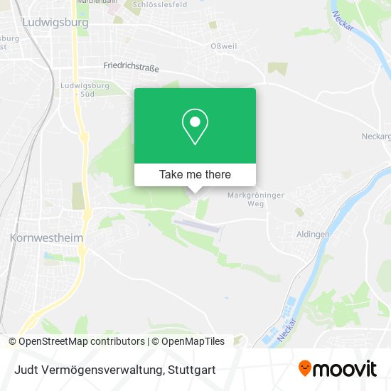 Judt Vermögensverwaltung map