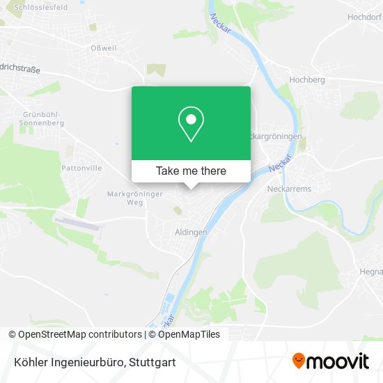 Köhler Ingenieurbüro map