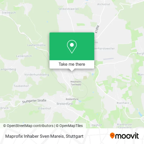 Карта Maprofix Inhaber Sven Mareis