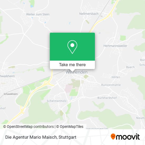 Die Agentur Mario Maisch map