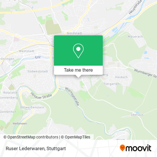 Карта Ruser Lederwaren
