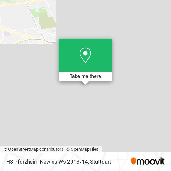 HS Pforzheim Newies Ws 2013/14 map