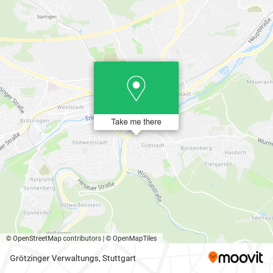 Карта Grötzinger Verwaltungs