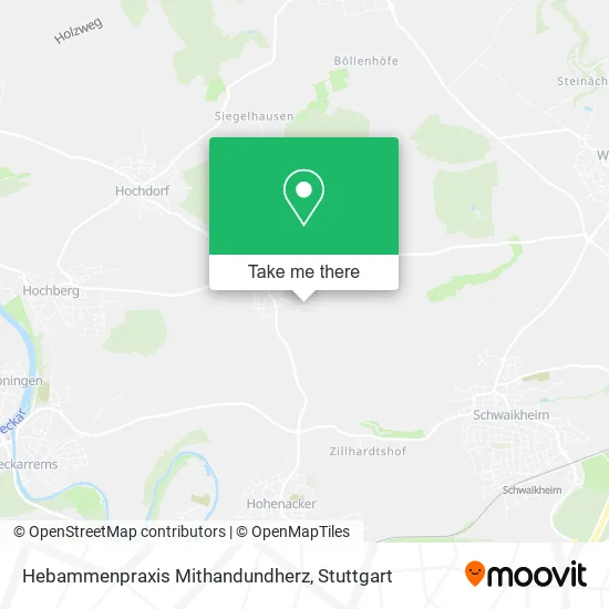 Карта Hebammenpraxis Mithandundherz