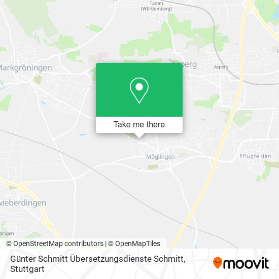 Карта Günter Schmitt Übersetzungsdienste Schmitt