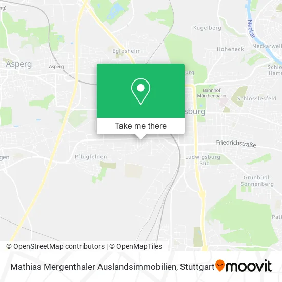 Карта Mathias Mergenthaler Auslandsimmobilien