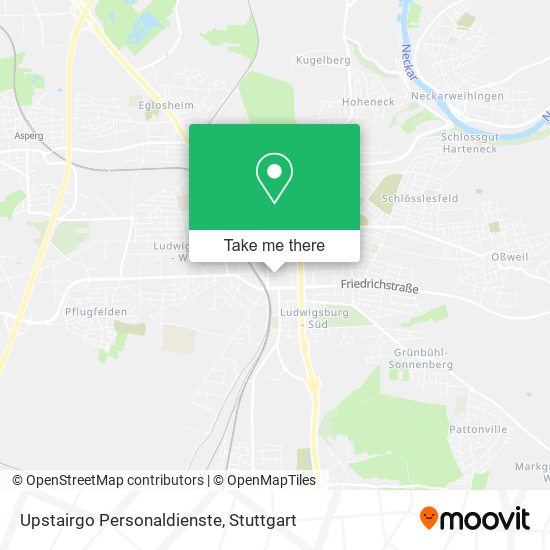 Карта Upstairgo Personaldienste